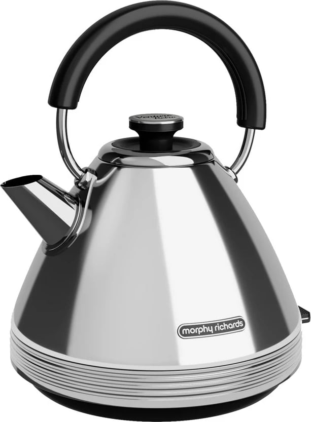 Çajnik Morphy Richards Venture Pyramid Retro 1.5 l 2200 W, Krom