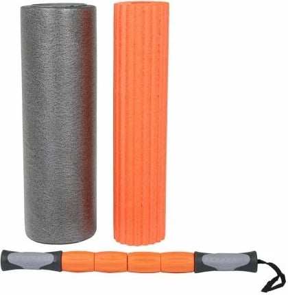 Rrotullues për yoga dhe masazh Yakimasport 3në1 BB 0231