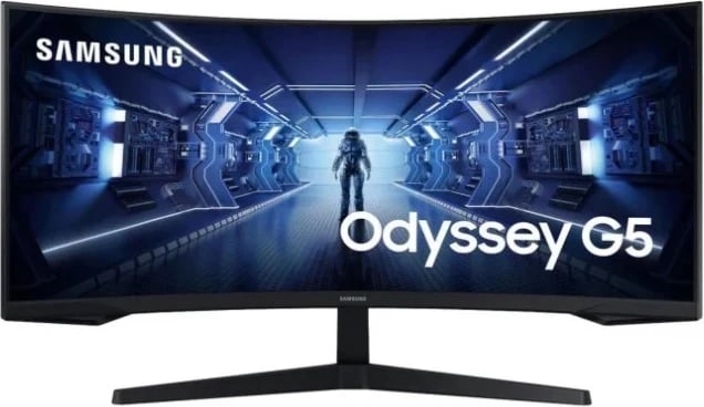 Monitor Samsung Odyssey G5, 34", 165Hz, i zi