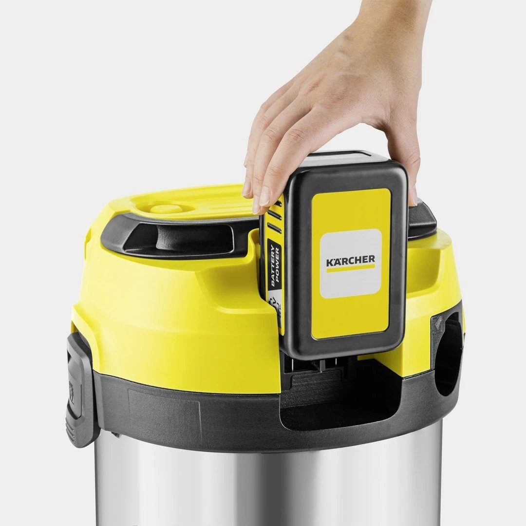 Fshesë me korrent KARCHER WD 3-18 S V-17/20, e verdhë