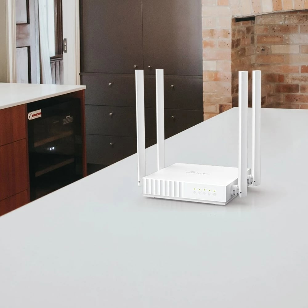 Ruter Wireless TP-Link Archer C24, Fast Ethernet Dual-band, 2.4GHz / 5GHz, i bardhë