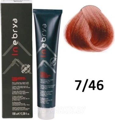 Ngjyrë për flokë Inebrya 7/46 Bionde Bakër , 100 ml