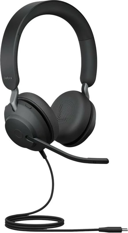 Headset Jabra Evolve2 40 SE, Wired, Calls/Music, 20 - 20000 Hz, 188 g, Black