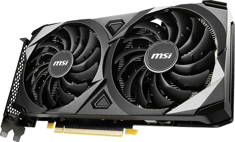 Kartelë grafike MSI VENTUS GeForce RTX 3060 2X 12G, e zezë