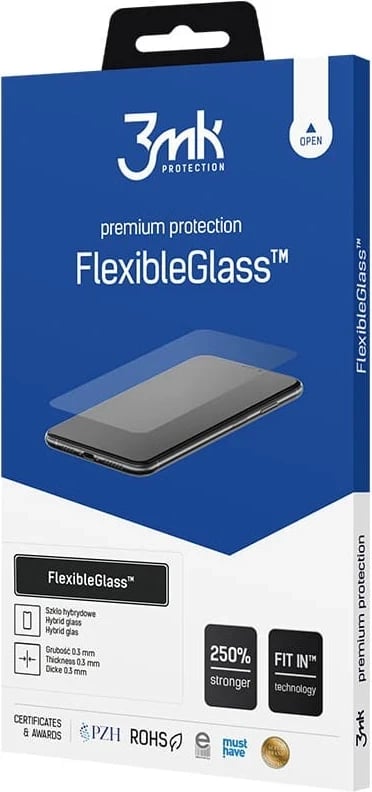 Mbështjellës ekrani 3MK FlexibleGlass për Apple iPhone 12 Mini, transparent