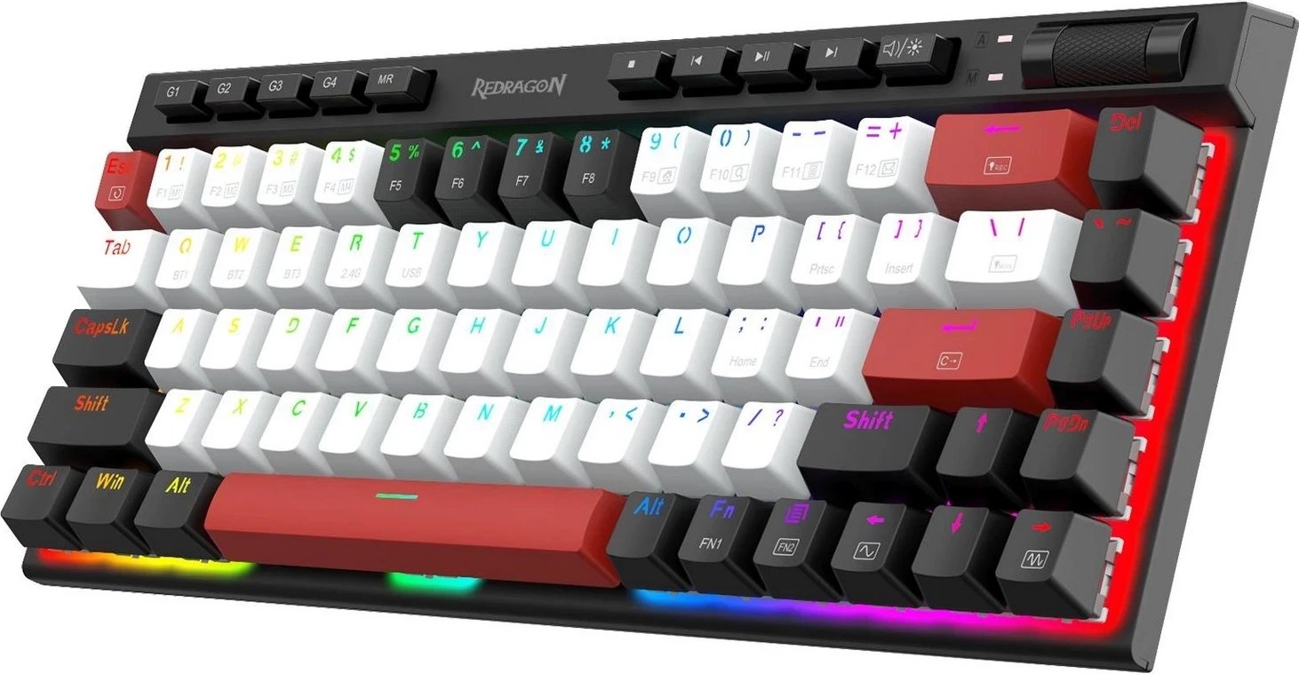 Tastierë Redragon K635WBR-RGB-PRO MagicWand Mini, e zezë