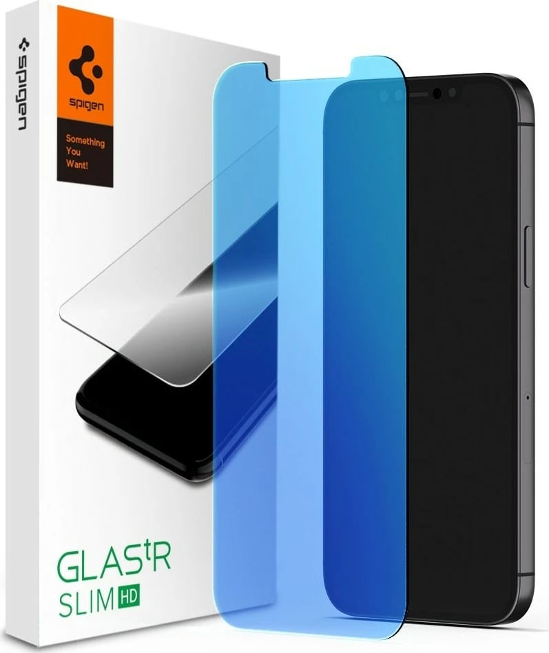 Mbrojtës ekran për iPhone 12 Pro Max Spigen, transparent