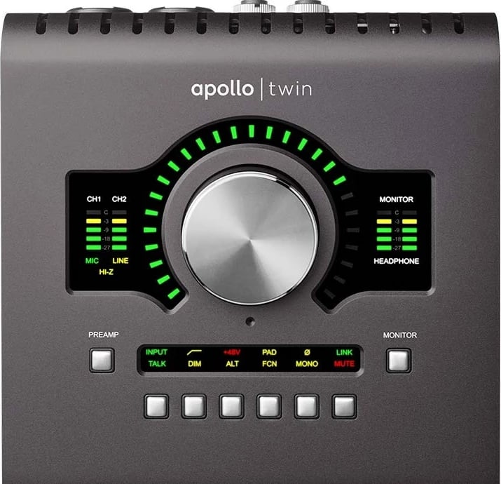 Interfejs audio Universal Audio APOLLO TWIN MKII DUO HE, Grafit