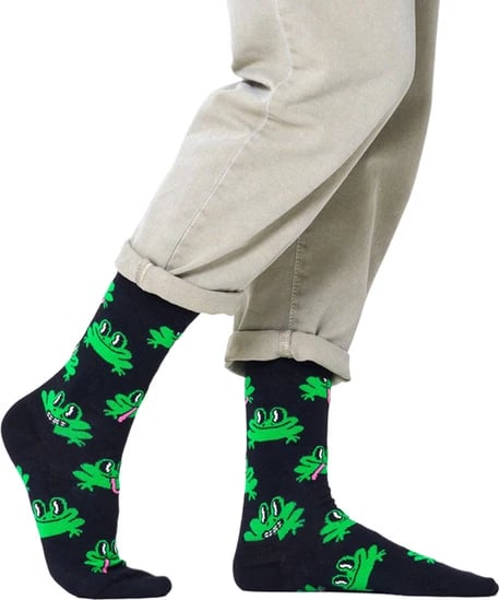 Çorape për meshkuj Happy Socks, të zeza