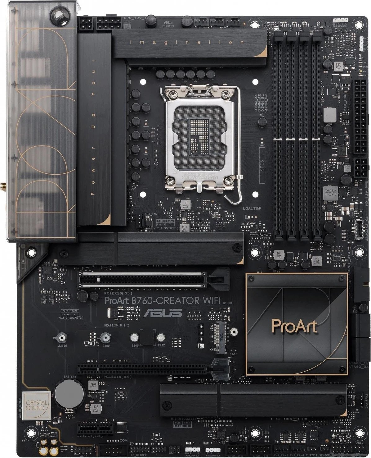 Pllakë amë ASUS ProArt B760-CREATOR WIFI, Socket 1700, Chipset Intel B760, DDR5