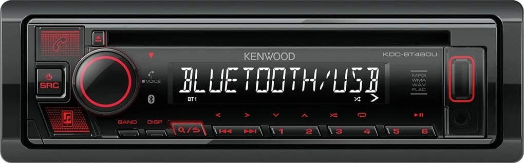 Radio për veturë Kenwood KDC-BT460U, 200 W, Bluetooth, e zezë