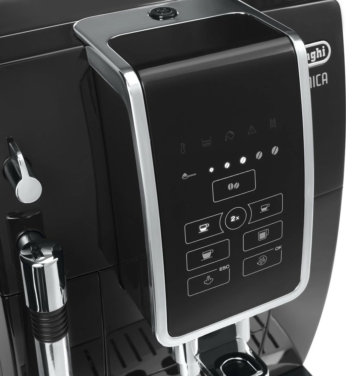 Makinë kafeje DeLonghi Dinamica ECAM 350.15 B, e zezë