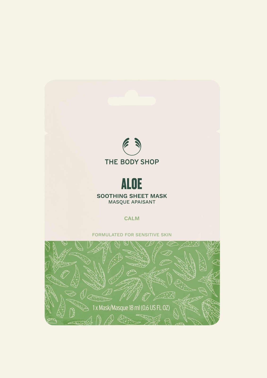 Aloe - Maskë Qetësuese 18 ML