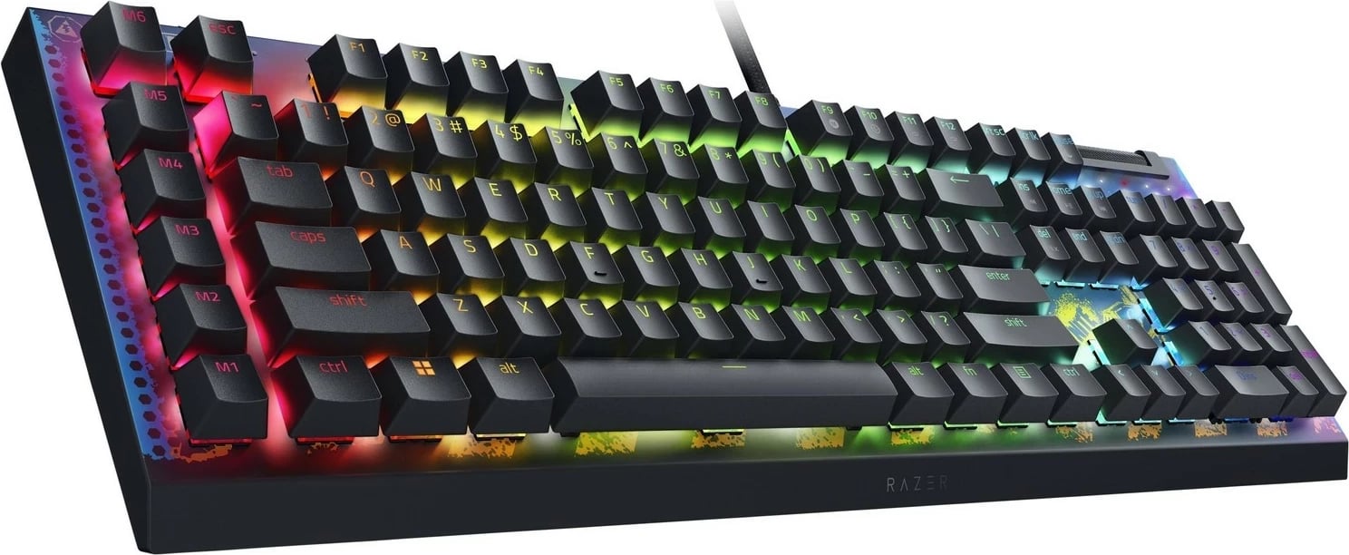 Tastaturë Razer BlackWidow V4 X, Fortnite Edition, RGB