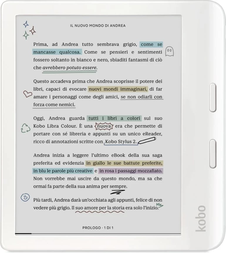 E-book reader KOBO Rakuten Kobo Libra, 32 GB, E bardhë