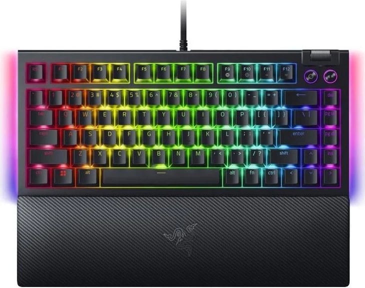 Tastierë Razer BlackWidow V4, me ndriçim RGB dhe kabëll USB-Type C, e zezë