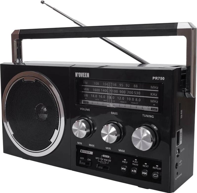 Radio N'OVEEN PR75, USB, i zi