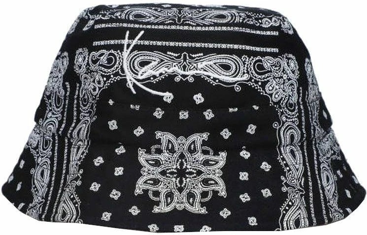 Kapelë Karl Kani, modeli Signature Paisley Reversible, për meshkuj dhe femra, e zezë