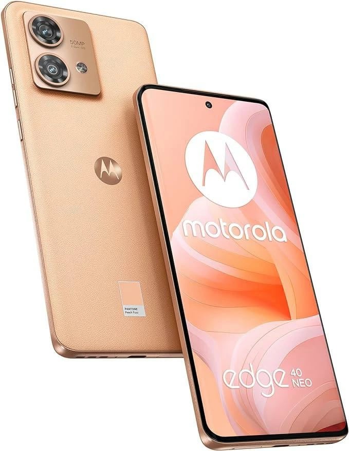 Celular Motorola Edge 40 Neo 5G 12+256GB Peach Fuzz