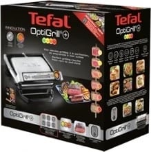 Skarë tavoline Tefal GC712D34 OptiGrill+, e zezë/argjend