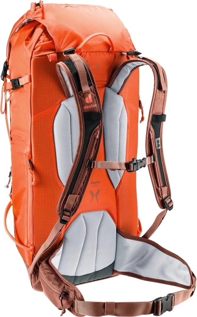 Çantë shpine Deuter Freescape Lite 26 l, për ski, Portokalli