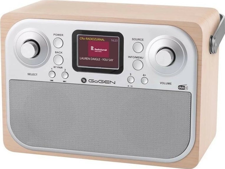 Radio GoGEN DAB 700 BTCS, Bluetooth, DAB+, argjendi-kafe