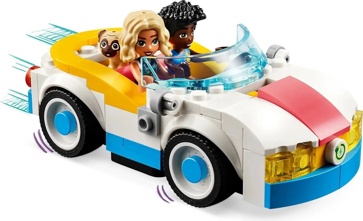 Set LEGO Friends 42609 Electric Car and Charger