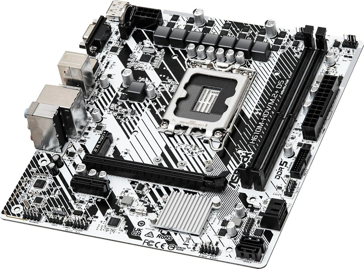 Pllakë amë Asrock H610M-HDV/M.2+ D5, LGA 1700, micro ATX