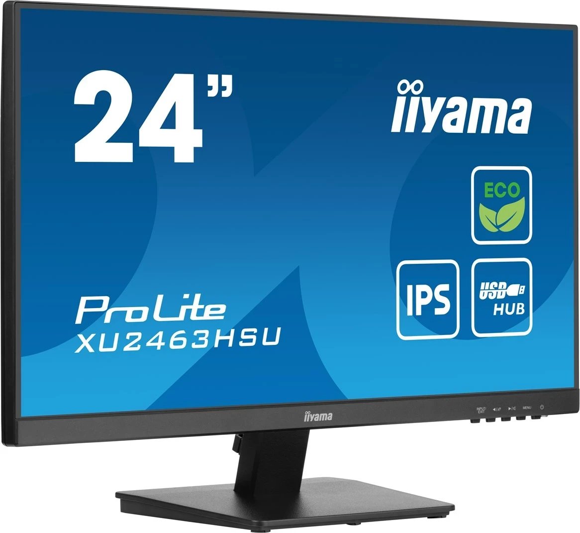 Monitor kompjuteri iiyama ProLite XU2463HSU-B1, 23.8", Full HD, LED, i zi