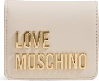 Portofol Love Moschino Femra, beige