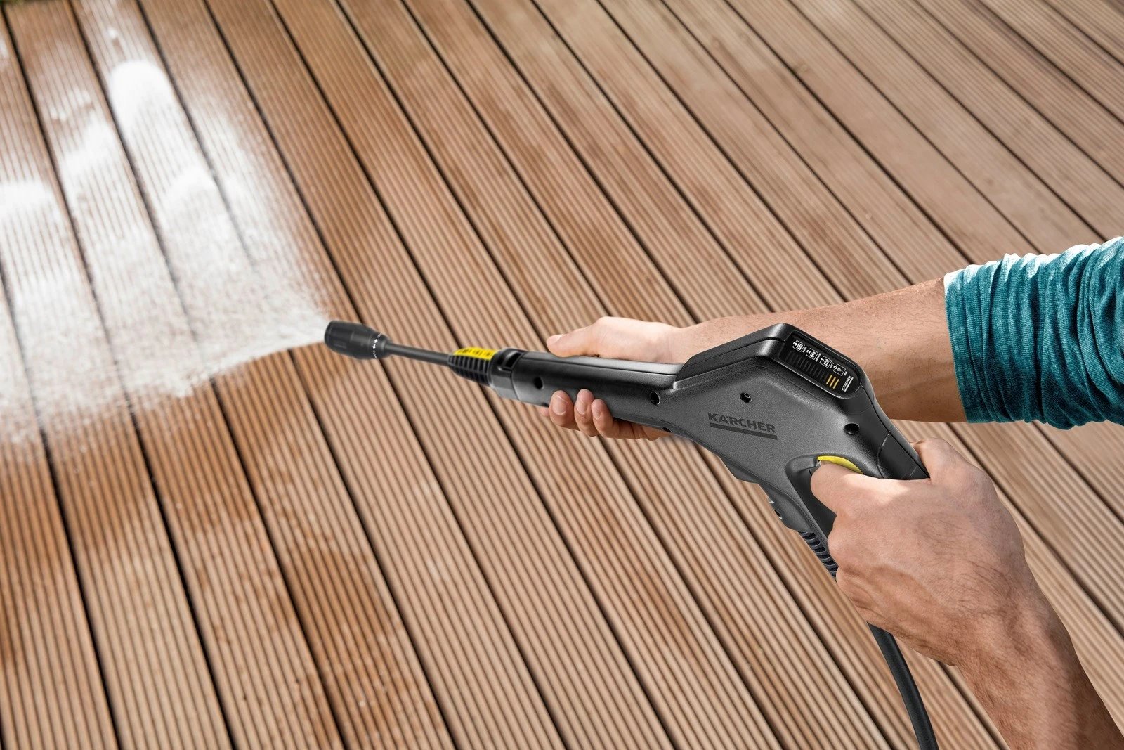 Pastrues me presion KARCHER K 3 Premium Power Control, e verdhë