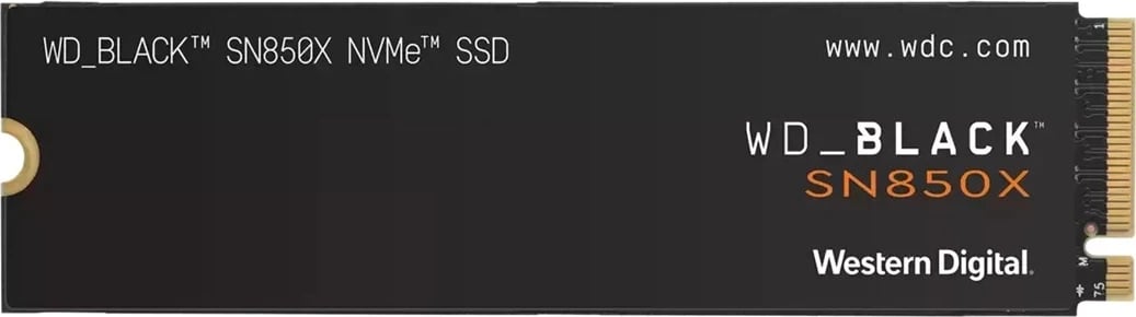 SSD Western Digital Black SN850X M.2 1 TB PCI Express 4.0 NVMe