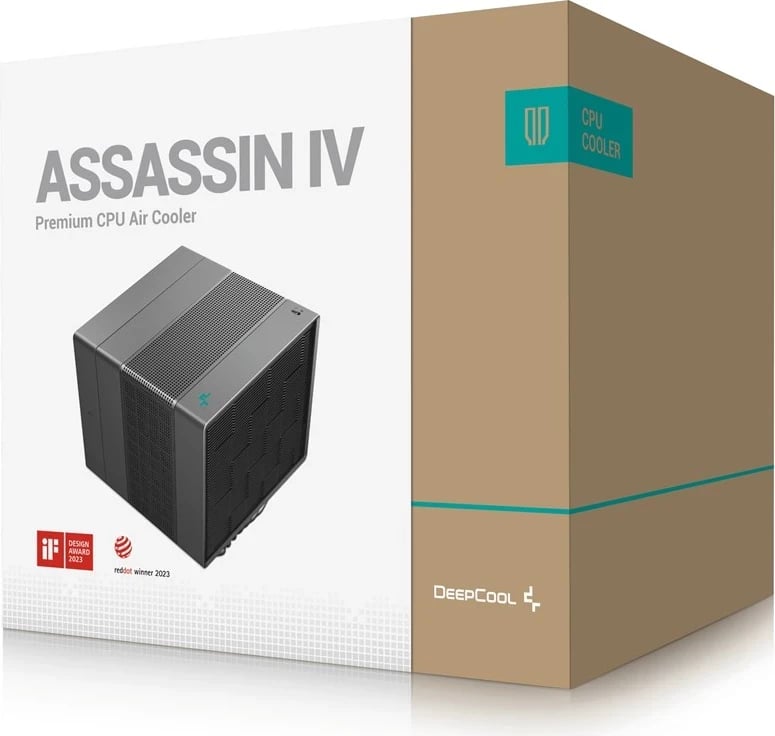 Ftohës ajri DEEPCOOL ASSASSIN IV, 14 cm, i zi