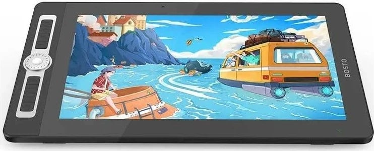 Tablet grafik Bosto All-in-one Studio 16HD PRO (X5 Pro Go), 256GB, 8GB RAM, i5, 15 inch, e zezë