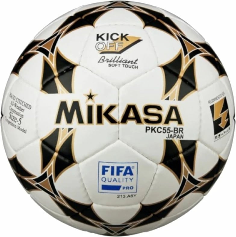 Top futbolli Mikasa, i bardhë