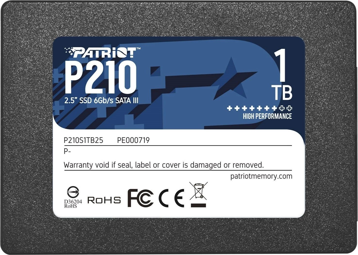 SSD Patriot Memory, 2.5" 1000 GB 