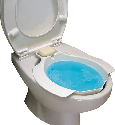 Bidet HERDEGEN për ulëse, Plastikë, Bardhë