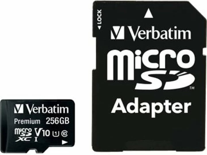 Flash memorie Verbatim MicroSDXC, 256GB