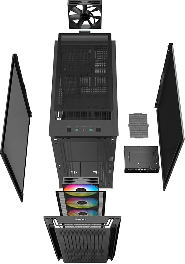 Kasë DeepCool CG560 Midi Tower e zezë