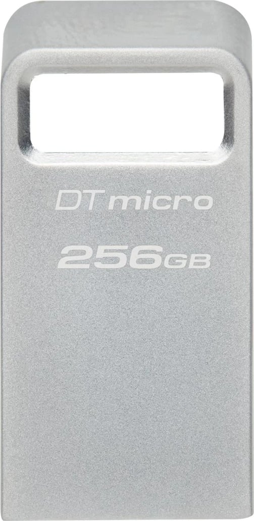 USB Kingston DataTraveler 256GB, Metal, Argjendtë