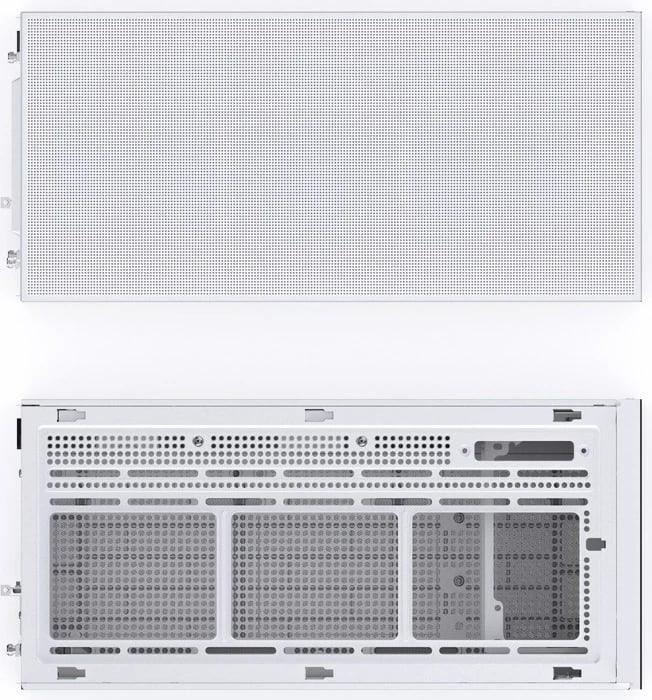 Kasë kompjuteri Jonsbo D31 MESH SCREEN e bardhë