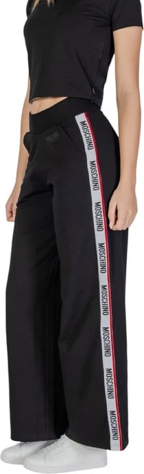 Pantalona Moschino Underwear për femra, të zeza