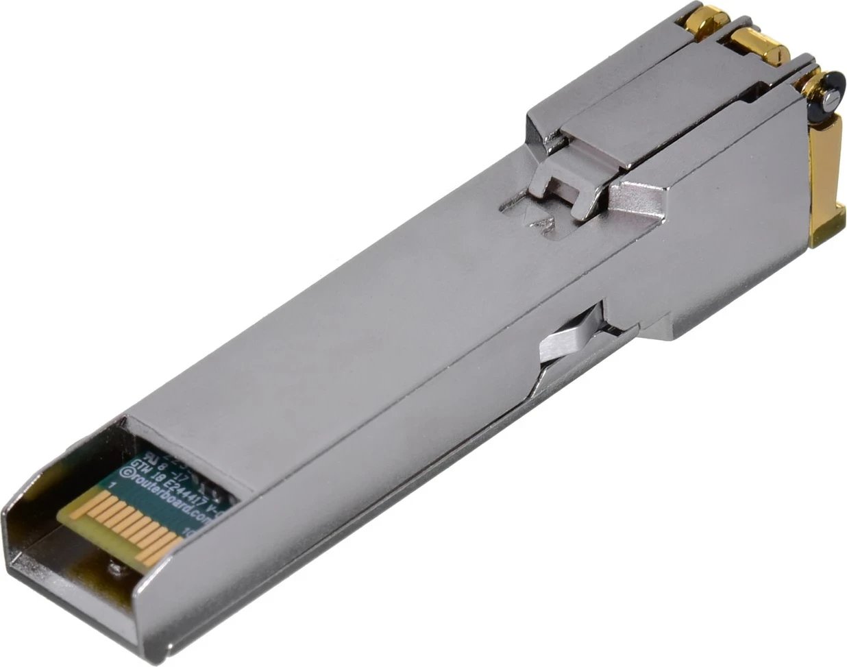 Modul transceiver rrjeti MikroTik S+RJ10, 10000 Mbit/s, SFP+, Metalik