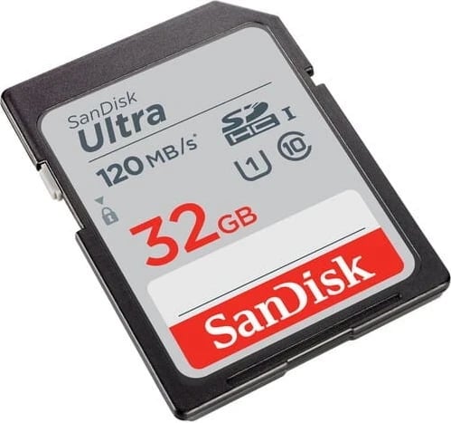 Kartelë SD SanDisk Ultra 32GB 120 MB/s