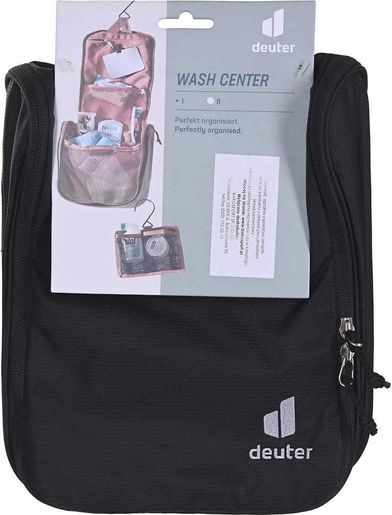 Çantë organizuese Deuter Wash Center II, e zezë