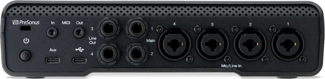 Audio interface PreSonus Quantum ES 4, USB-C, e zezë