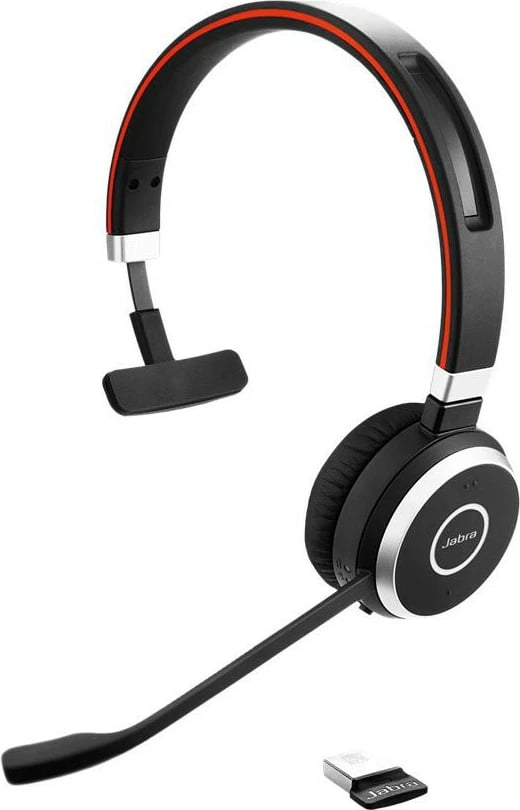 Kufje Jabra Evolve 65 SE, UC Mono, Wired & Wireless, Calls/Music, 20 - 20000 Hz, 282 g, Headset, Black