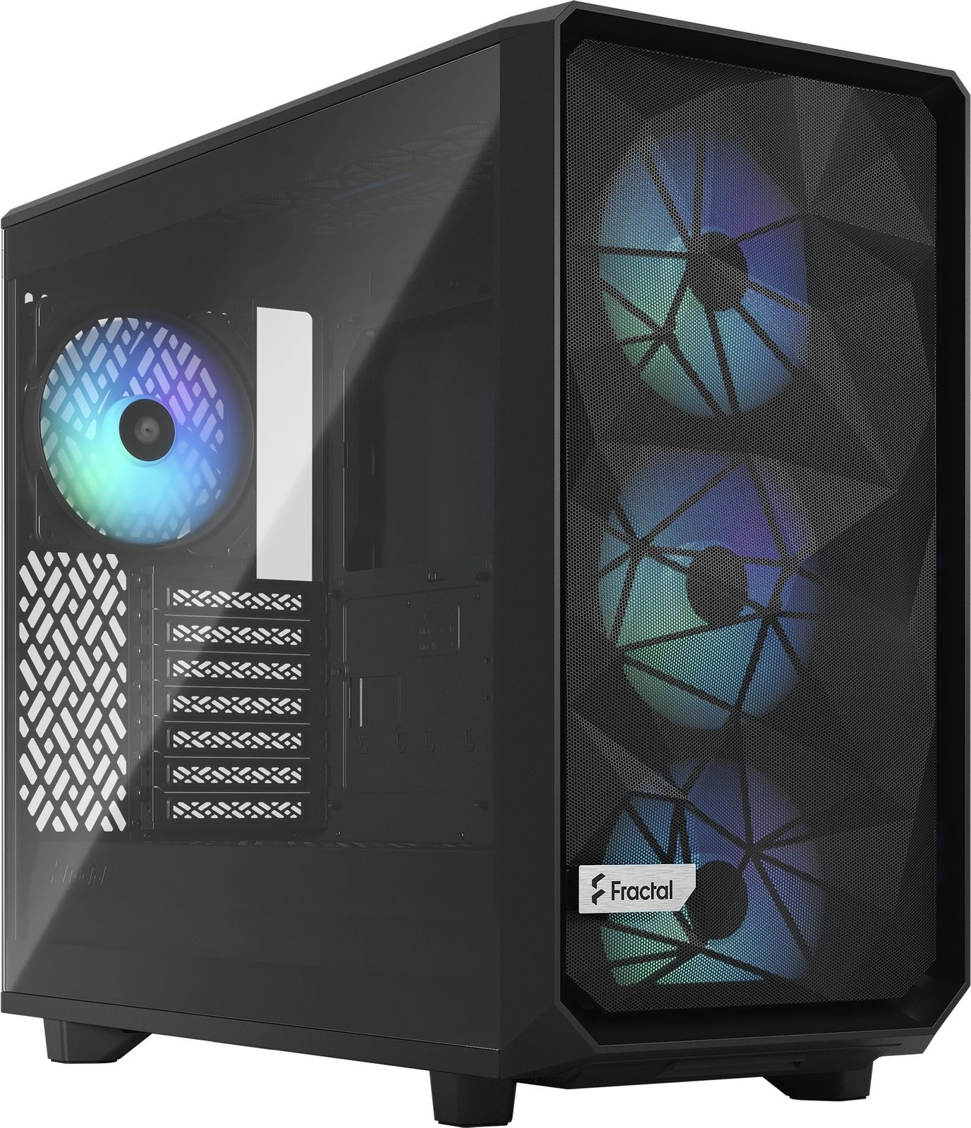 Kasë Fractal Design Meshify 2 Lite, PC, EATX, ATX, micro ATX, Mini-ITX, e zezë