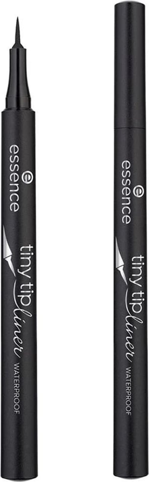 Penel për sy Essence Tiny Tip Liner Waterproof, 01 Deep Black