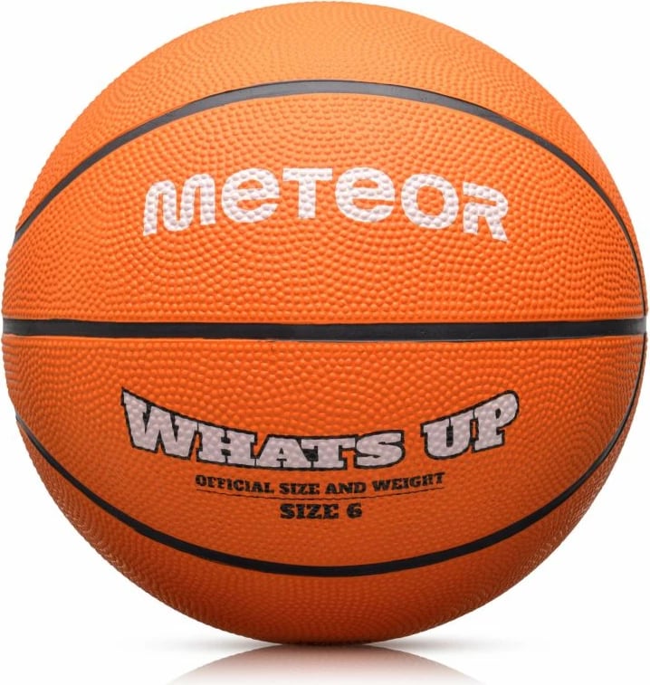 Top basketbolli për fëmijë Meteor, portokalli